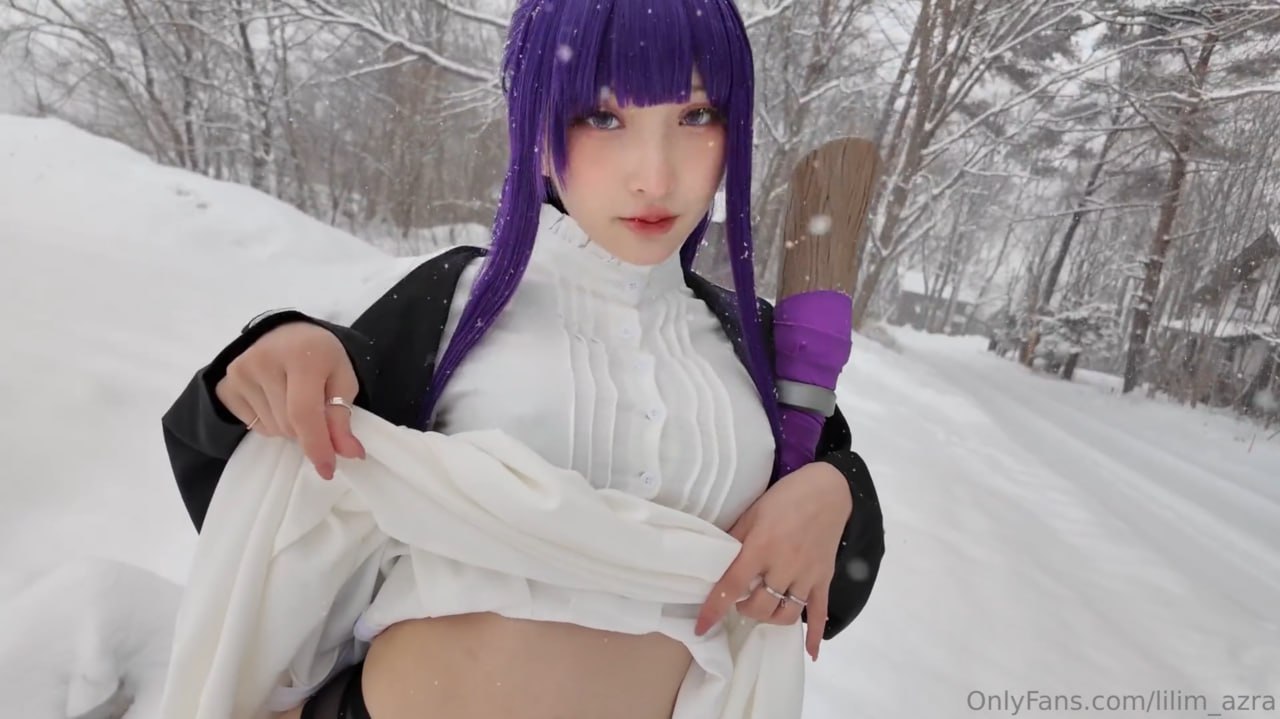 一转身发现有巨砲！马尾妹超强巨乳逆袭「裸照流出」那裏还无毛... (1)